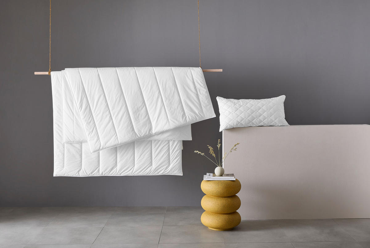 GANZJAHRESDECKE  Royal De Luxe 135/200 cm 100 % Polyester  - Weiß, Basics, Textil (135/200cm) - Centa-Star