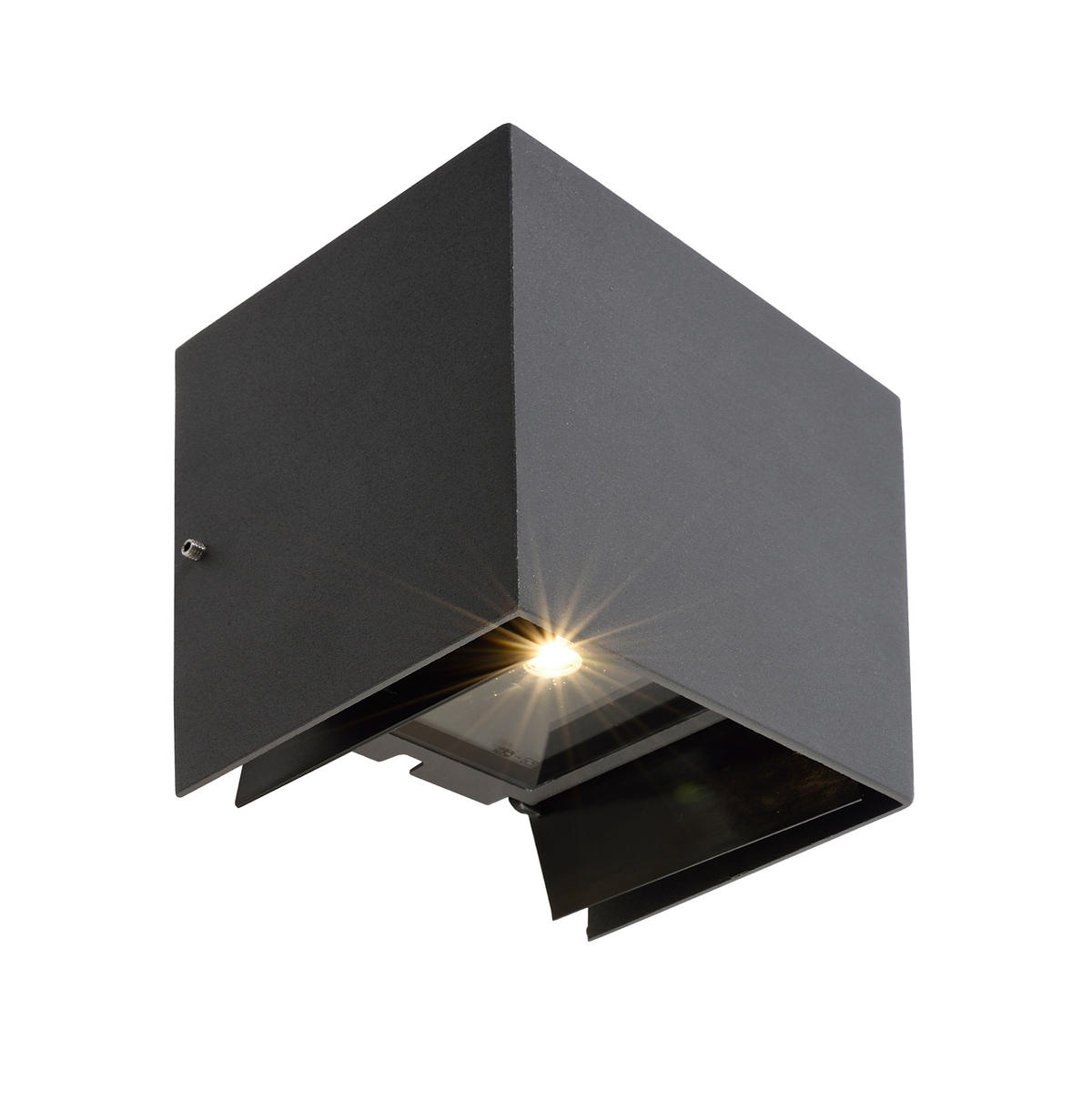 AUßENWANDLEUCHTE Arctarus 14/11/15 cm   - Grau, Design, Metall (14/11/15cm)