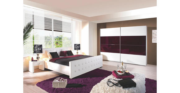 SCHWEBETÜRENSCHRANK 2-türig Braun, Wengefarben  - Wengefarben/Alufarben, Glas/Holzwerkstoff (181/229/63cm) - Xora