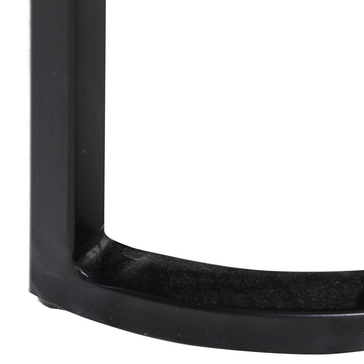 SET DE TABLES BASSES in Metall, Holzwerkstoff 30-51/30-51/31-44 cm  - Silberfarben/Schwarz, Design, Holzwerkstoff/Metall (30-51/30-51/31-44cm) - Boxxx