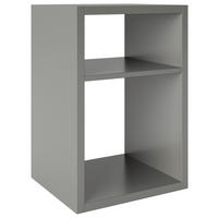 REGAL   - Grau, Basics, Holzwerkstoff (58/39/34cm) - MID.YOU