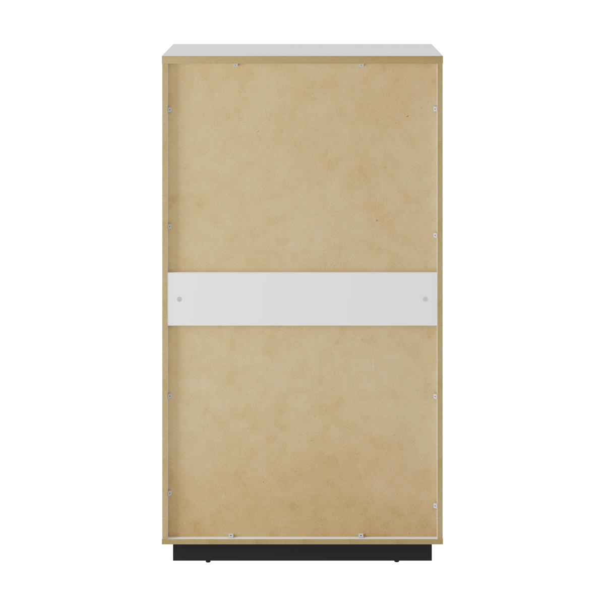 HIGHBOARD Tuluza 80/145,1/40,5 cm  - Weiss Hochglanz/Weiss, Design, Holzwerkstoff/Metall (80/145,1/40,5cm) - MID.YOU