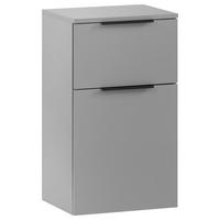 UNTERSCHRANK 40,3/70/32 cm   - Platinfarben/Schwarz, MODERN, Holzwerkstoff/Metall (40,3/70/32cm) - MID.YOU