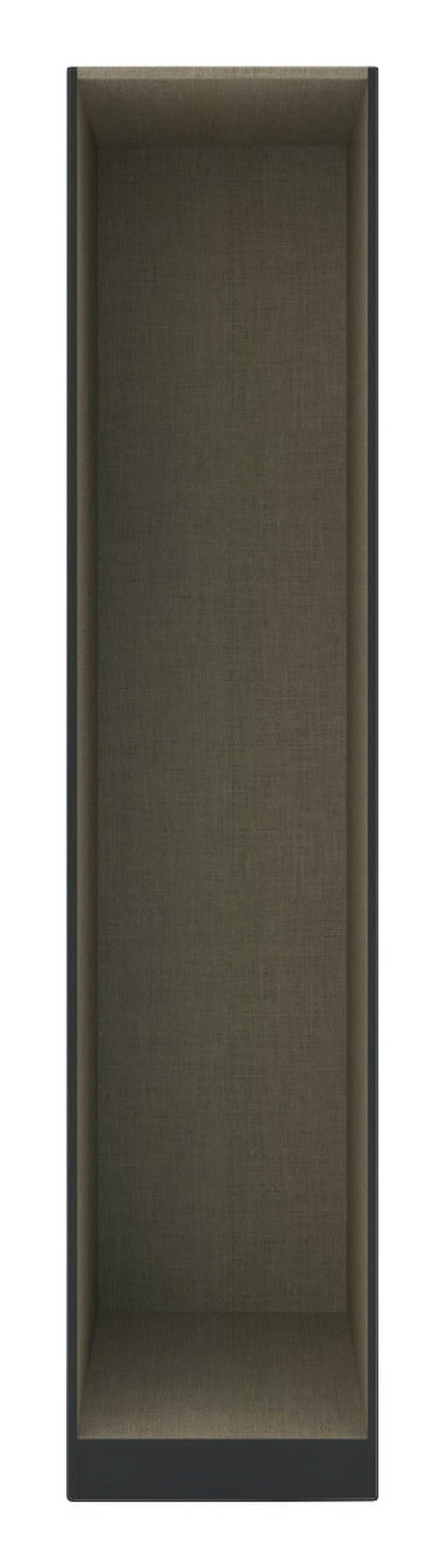 KORPUS ORMARA ZA ODEĆU  antracit  46/210/57 cm    - antracit, Konvencionalno, pločasti materijal (46/210/57cm) - Hom`in