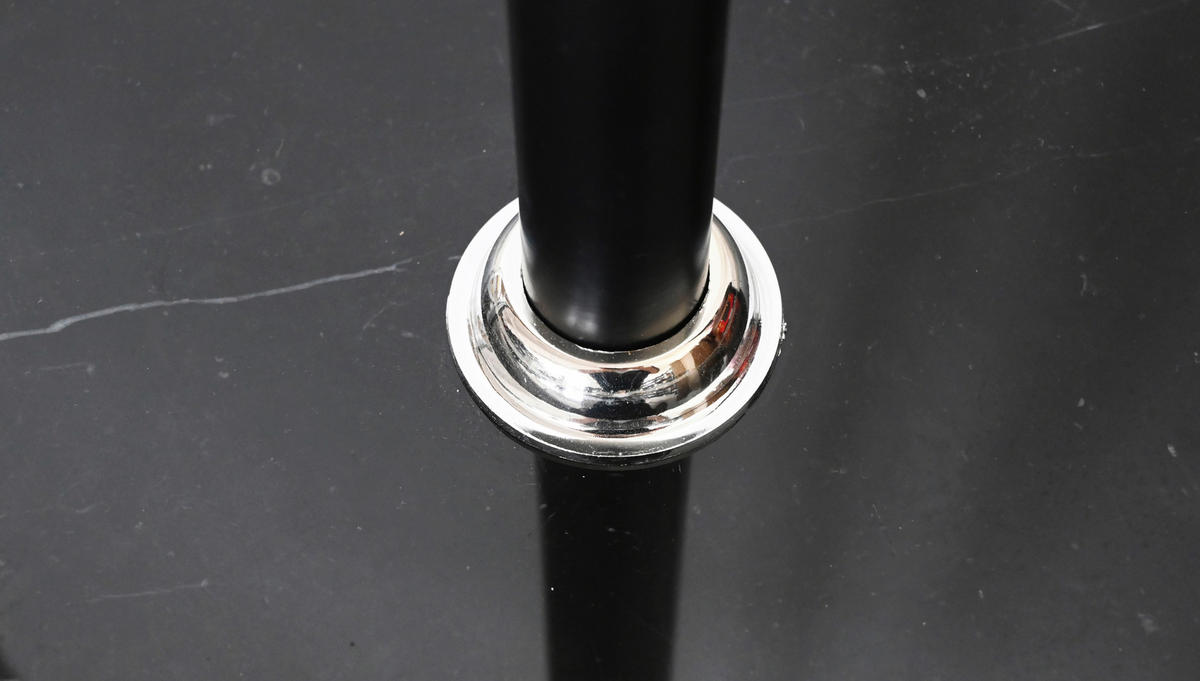 GARDEROBENSTÄNDER in Schwarz 30/175/30 cm   - Schwarz, Basics, Stein/Metall (30/175/30cm) - Boxxx