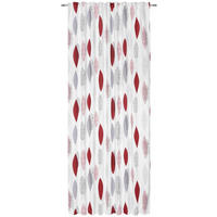 SÖTÉTÍTŐFÜGGÖNY blackout (fényzáró)  - piros, Konventionell, textil (135/245cm) - Esposa