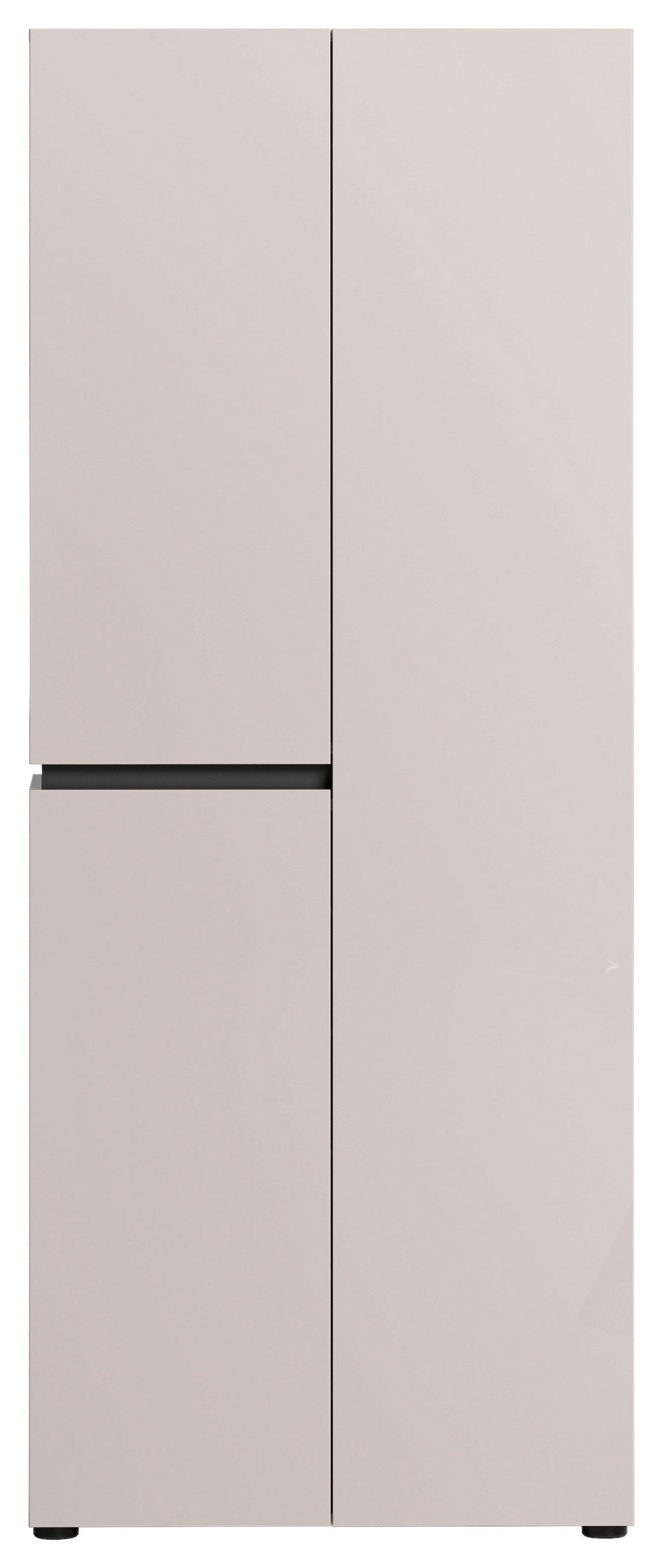 SCHUHSCHRANK Anthrazit, Kaschmir  - Kaschmir/Anthrazit, Design, Holzwerkstoff (80,1/200/34cm) - Voleo