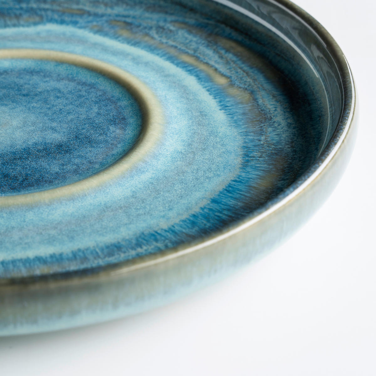 TASSENSET TIEFER SEE 8-teilig  - Blau/Grün, Basics, Keramik - Gipfelstück