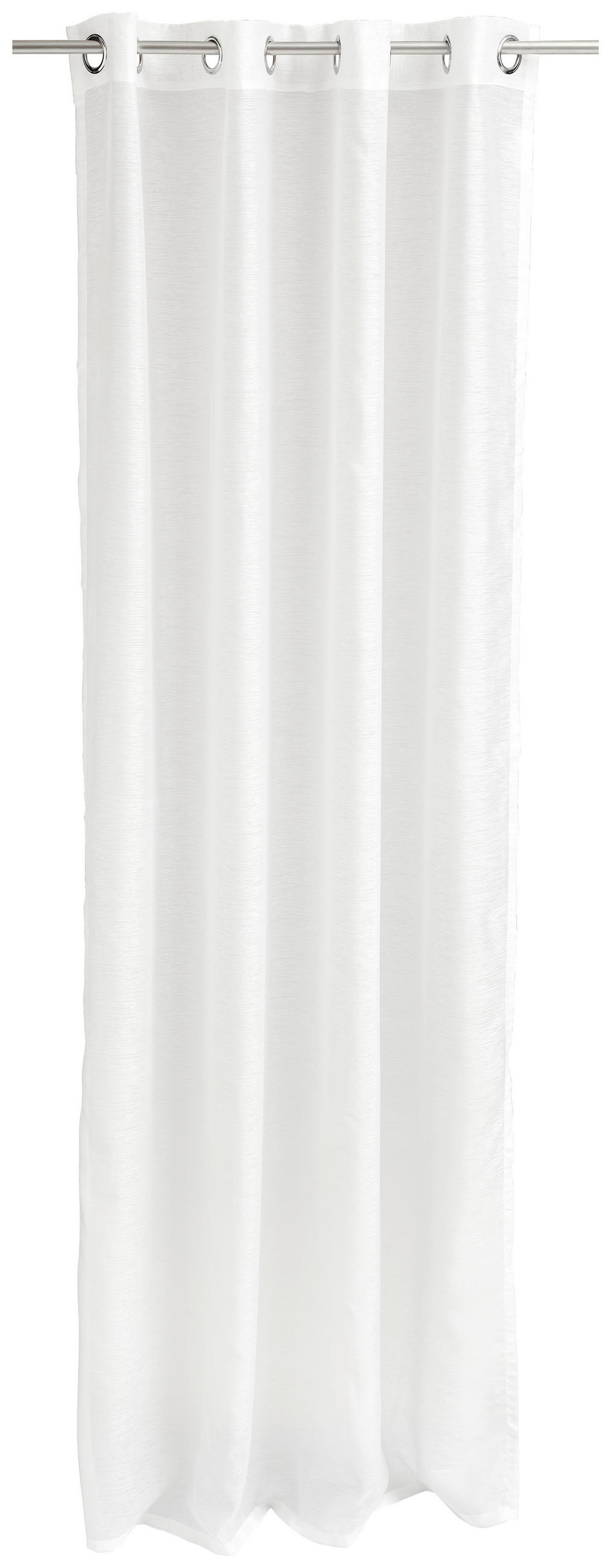 ÖSENSCHAL T-Clean transparent 140/250 cm   - Beige, Basics, Textil (140/250cm) - Tom Tailor