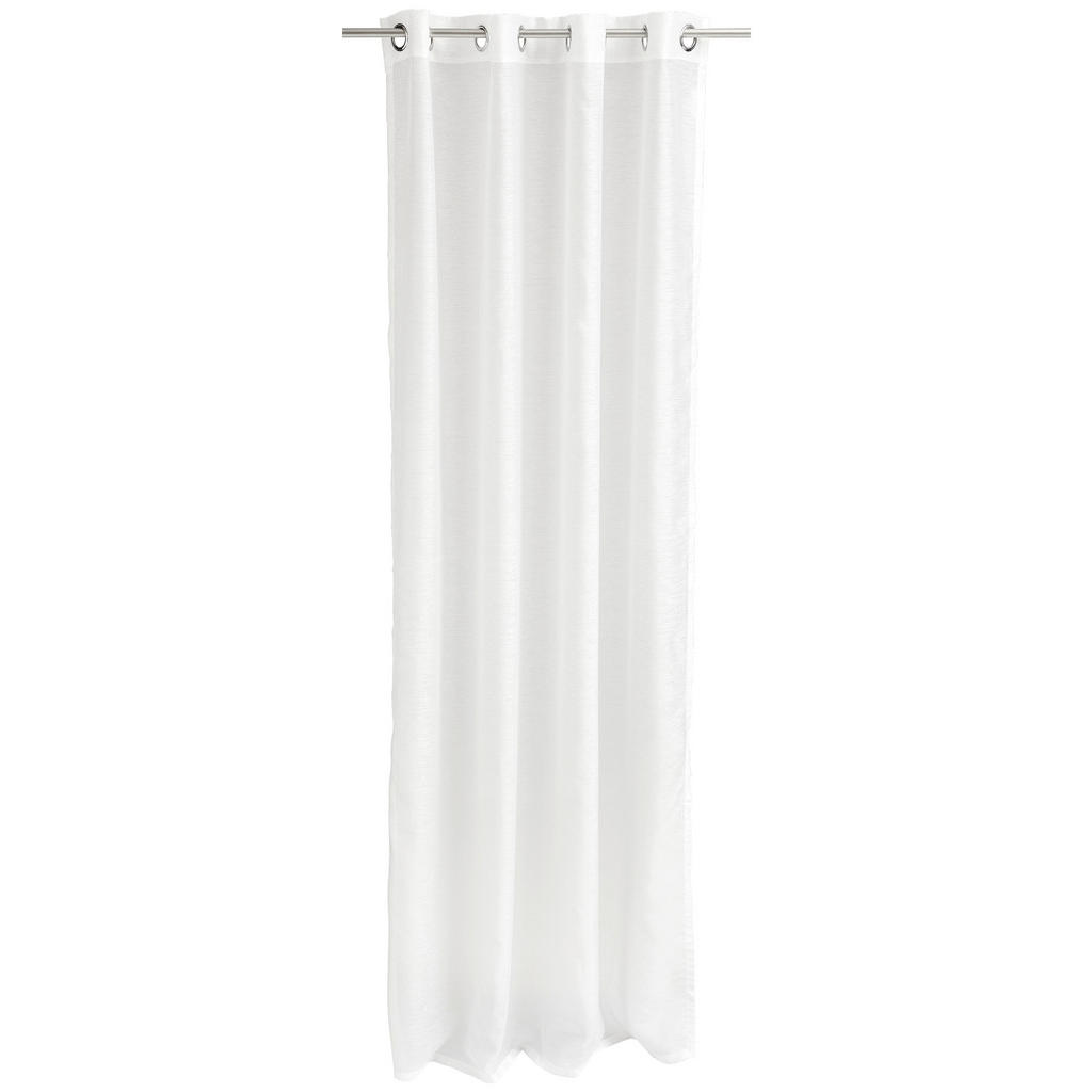 Tom Tailor ZÁVES S OČKAMI, priehľadné, 140/250 cm