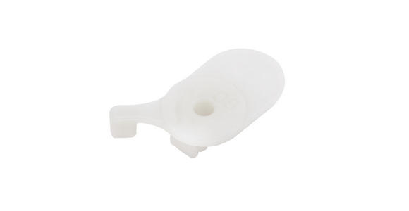 DECKENTRÄGER - Weiß, Basics, Metall (2,5/0,7/0,5cm) - Homeware