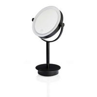 SCHMINKSPIEGEL Silberfarben  - Silberfarben, Basics, Glas/Kunststoff (19/19/37cm) - Joop!