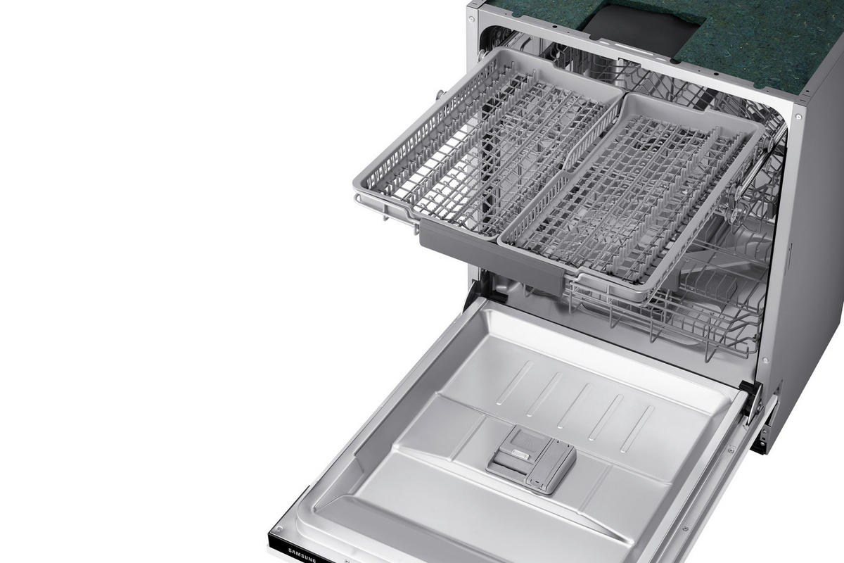 GESCHIRRSPÜLER DW60A6092BB/EO  - Weiß, Basics, Glas/Kunststoff (59,8/81,5/55cm) - Samsung