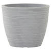 PFLANZENTOPF   - Grau, Basics, Kunststoff (48/42cm) - Siena Garden