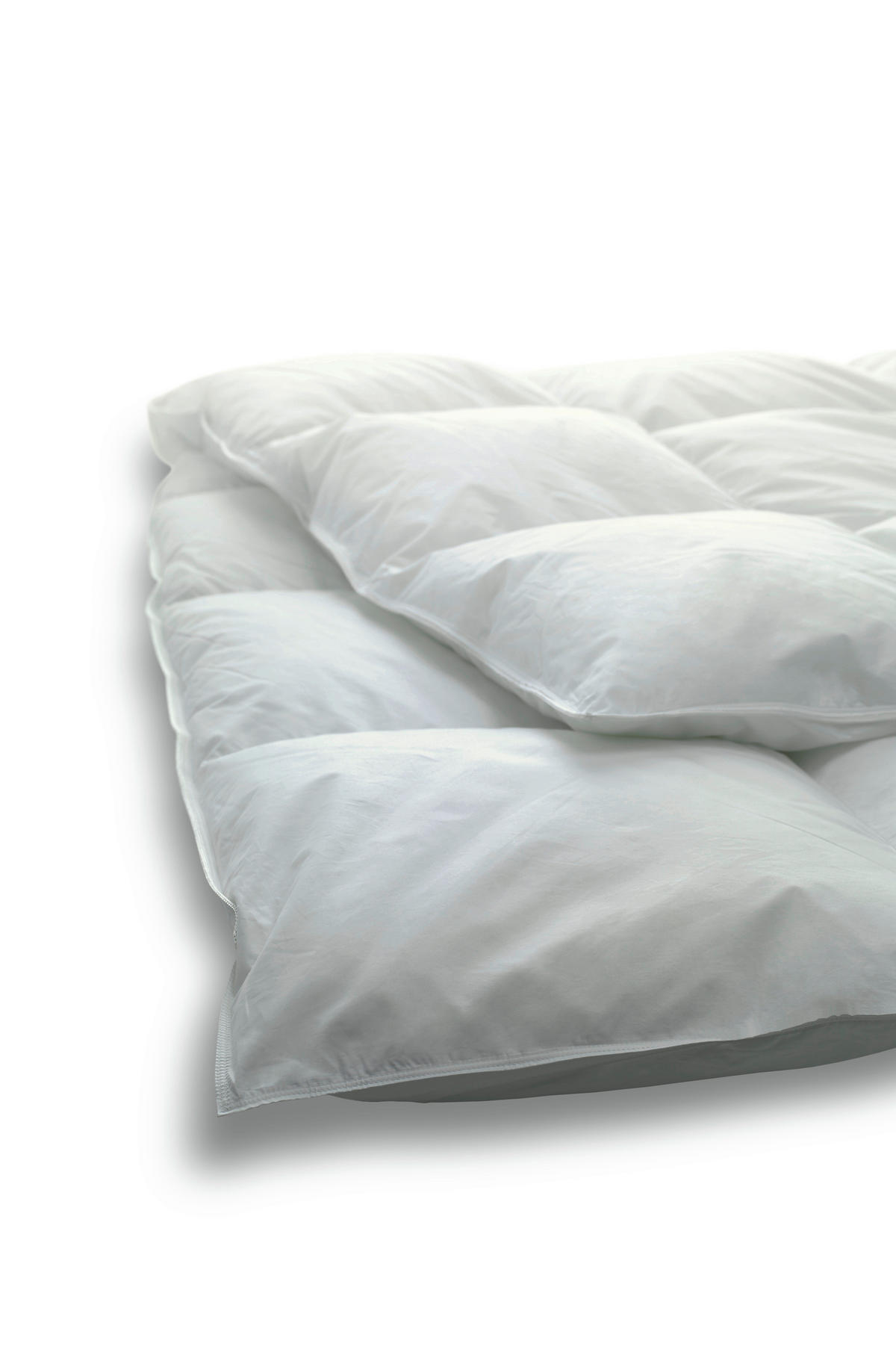 GANZJAHRESDUVET 160/210 cm Reve Down  - Weiss, Basics, Textil (160/210cm) - Billerbeck