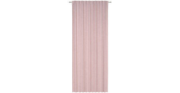 FERTIGVORHANG blickdicht - Rosa, Basics, Textil (140/245cm) - Esposa