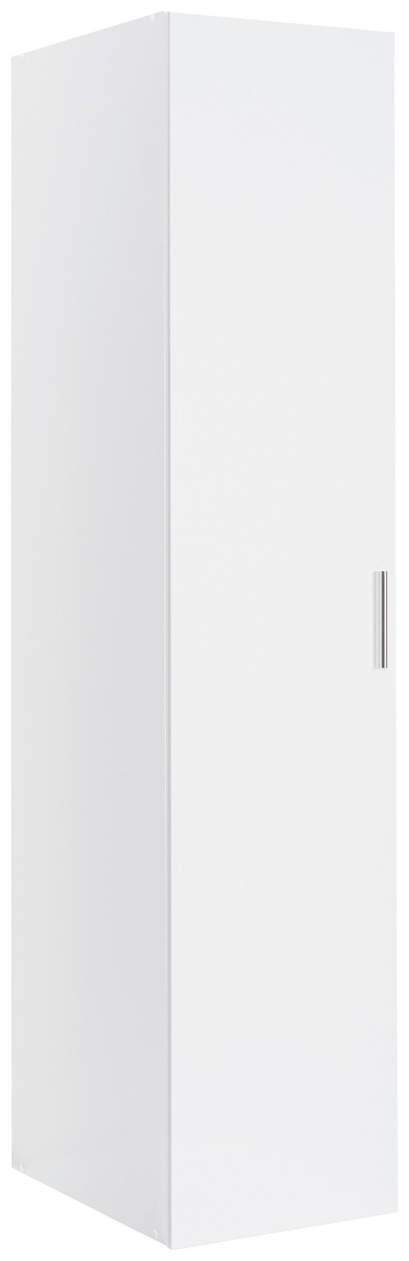 SKŘÍŇ NA ODĚV, bílá, 30/185/40 cm - bílá/barvy chromu, Design, kompozitní dřevo/plast (30/185/40cm) - Xora