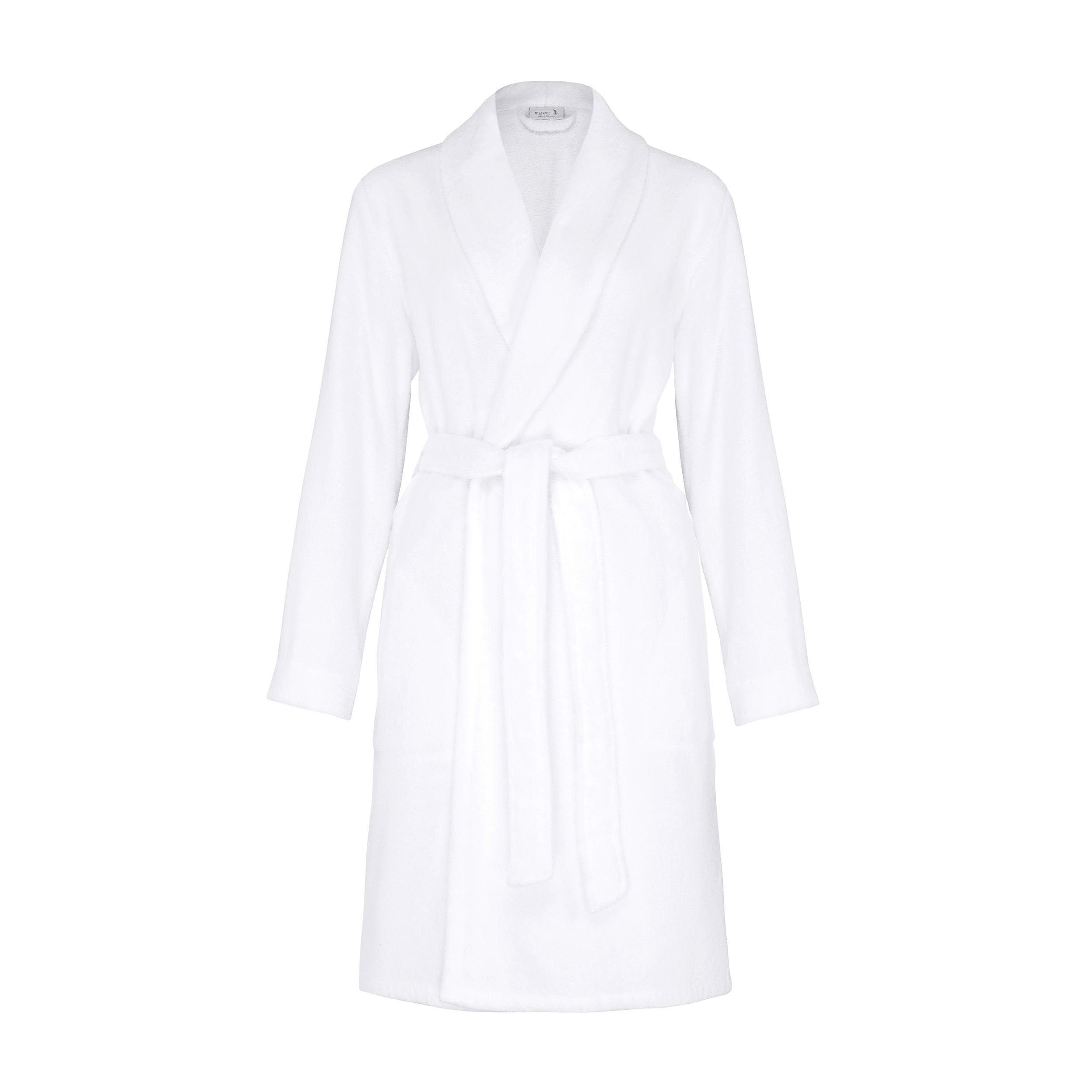 BADEMANTEL 36 Damen  - Weiß, Basics, Textil (36null) - Moeve