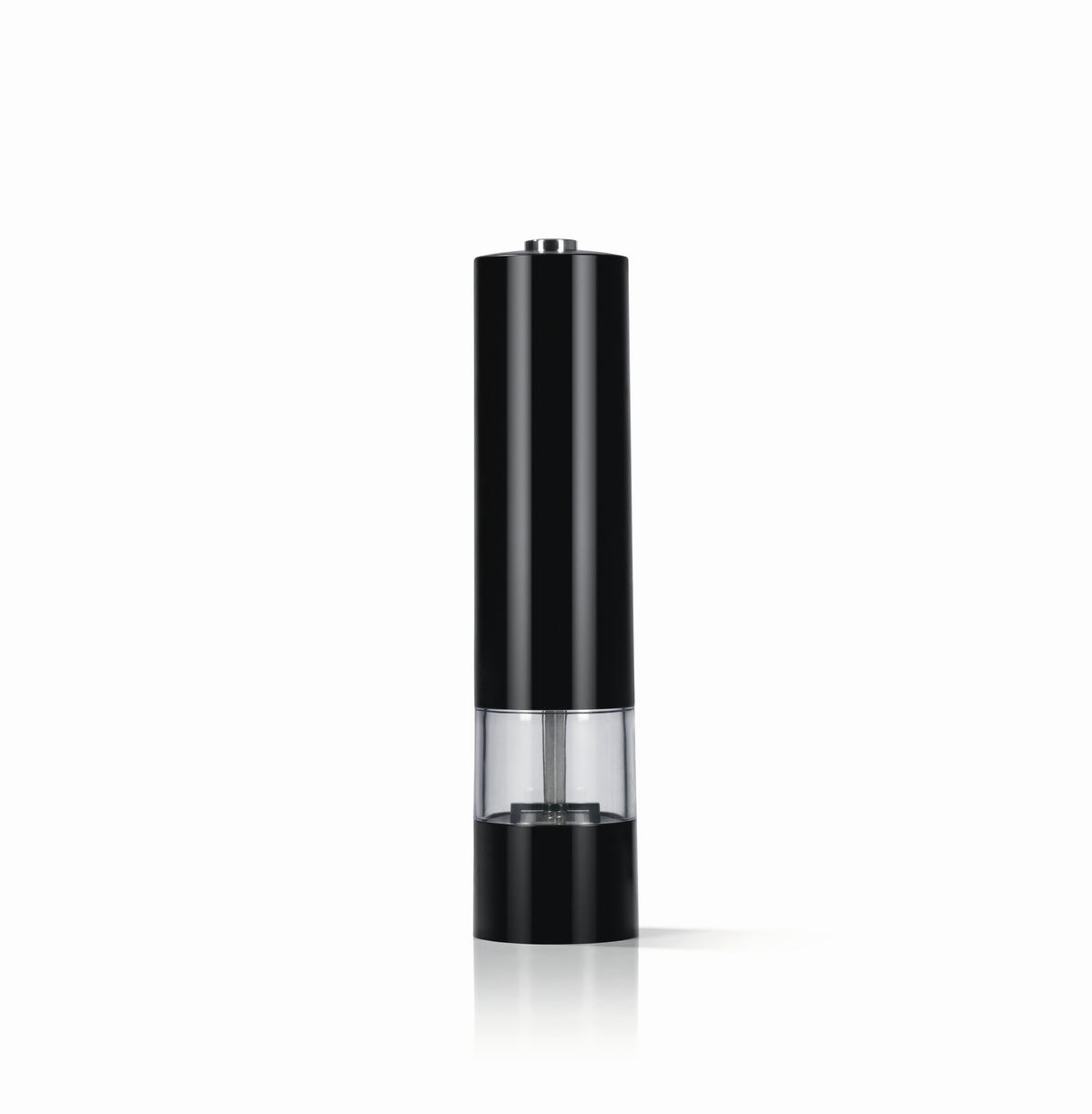 ELEKTR. SALZ-/PFEFFERMÜHLE GOURMETmaxx  - Transparent/Schwarz, Basics, Keramik/Kunststoff (5,2/22,5cm) - GOURMETMAXX