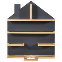 Regal für Toniebox und Figuren 50/60/15 cm  - Naturfarben/Grau, Trend, Holz/Holzwerkstoff (50/60/15cm) - Ben'n'jen