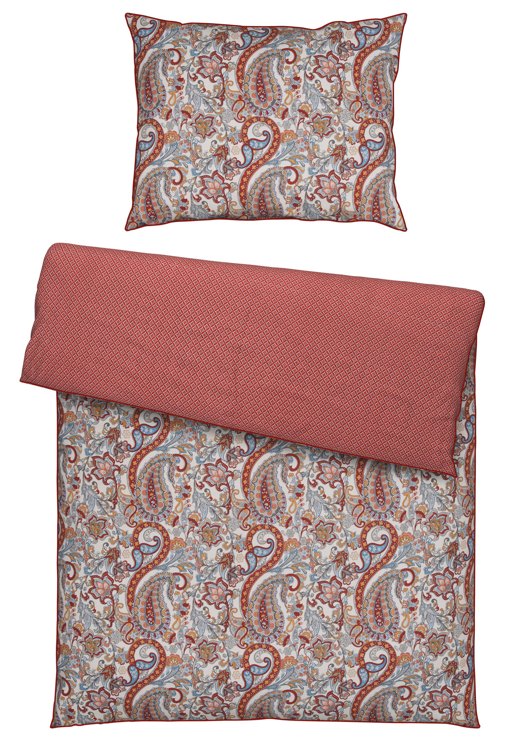 OBOJSTRANNÁ POSTEĽNÁ BIELIZEŇ, satén, viacfarebná, 140/200 cm - viacfarebná, Konventionell, textil (140/200cm) - Esposa