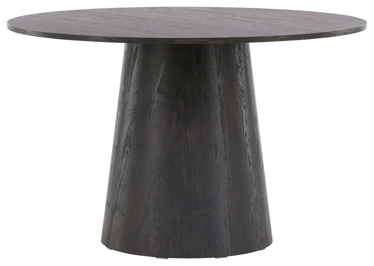 ESSTISCH in Holz 120/120/75 cm  - Schwarz/Braun, Design, Holz (120/120/75cm) - Livetastic