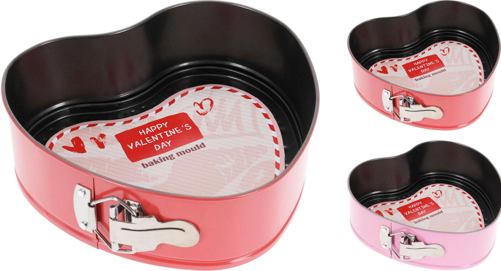 SÜTŐFORMA - krémszínű/kék, fém (21/21/7cm)