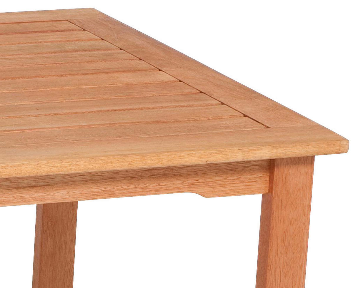 GARTENTISCH Holz Naturfarben rechteckig  - Naturfarben, Basics, Holz (150/90/74,5cm) - Gardenson