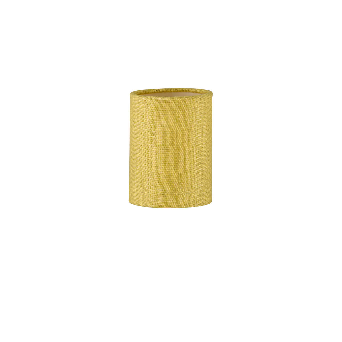 LAMPSKÄRM Modular XS 8,5/11 cm   - vit/gul, Basics, textil (8,5/11cm) - Fischer & Honsel