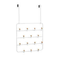 VJEŠALICA ZA VRATA  prirodne boje, bijela  drvo, metal  - bijela/prirodne boje, Basics, drvo/metal (9/60/36cm) - Umbra