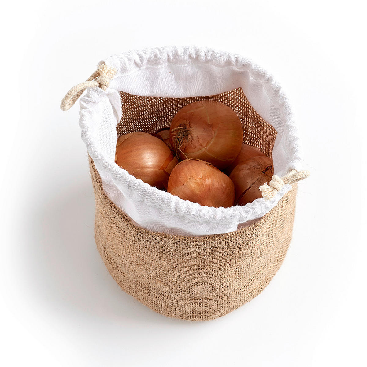 KORBSET 3-teilig  - Naturfarben, Basics, Textil (36/28/4cm) - Zeller Present