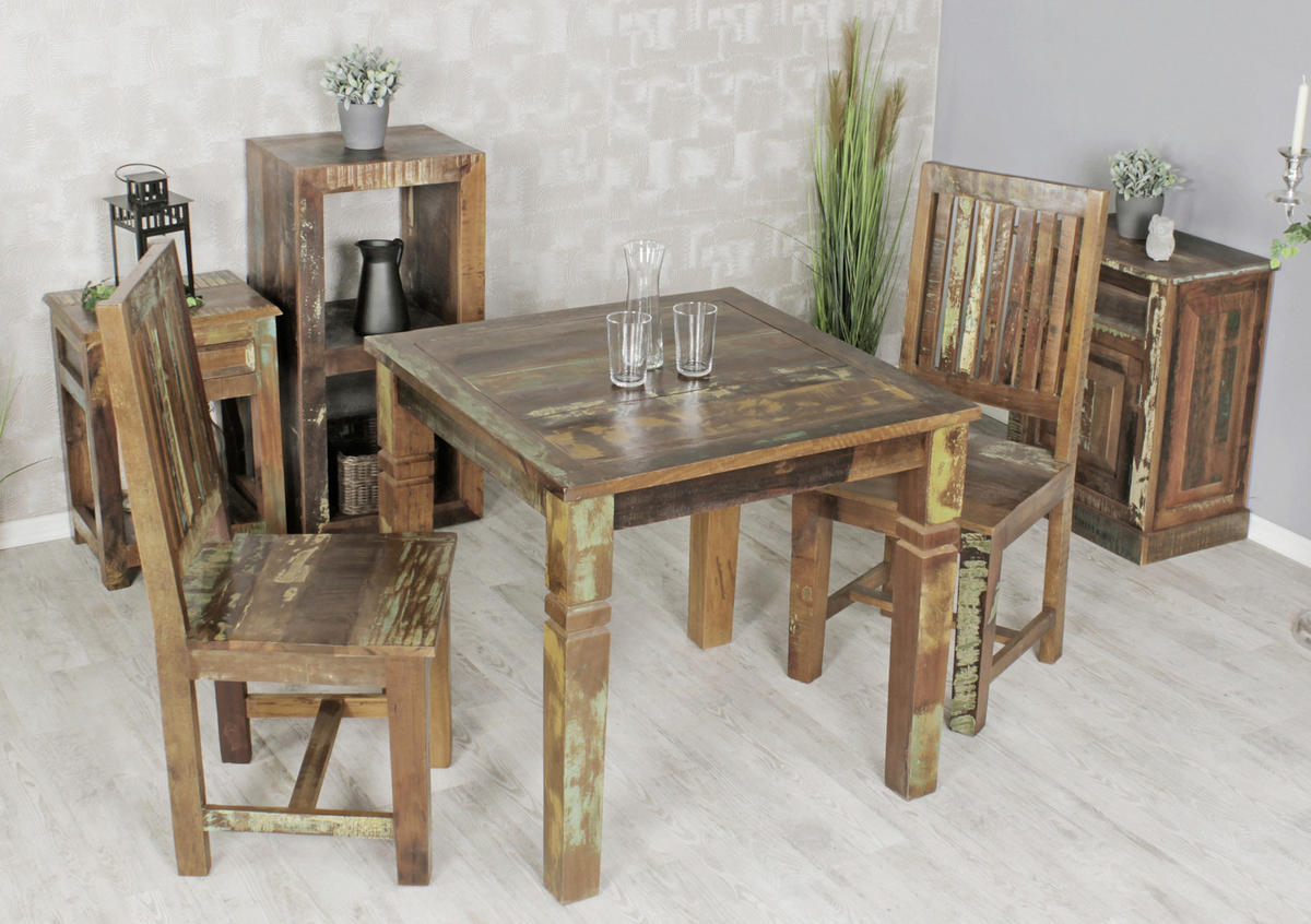 ESSTISCH in Holz 80/80/76 cm  - Braun, MODERN, Holz (80/80/76cm) - MID.YOU