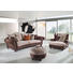 SESSEL in Beige, Braun Textil - Beige/Braun, LIFESTYLE, Holz/Textil (125/100/140cm) - LANDSCAPE