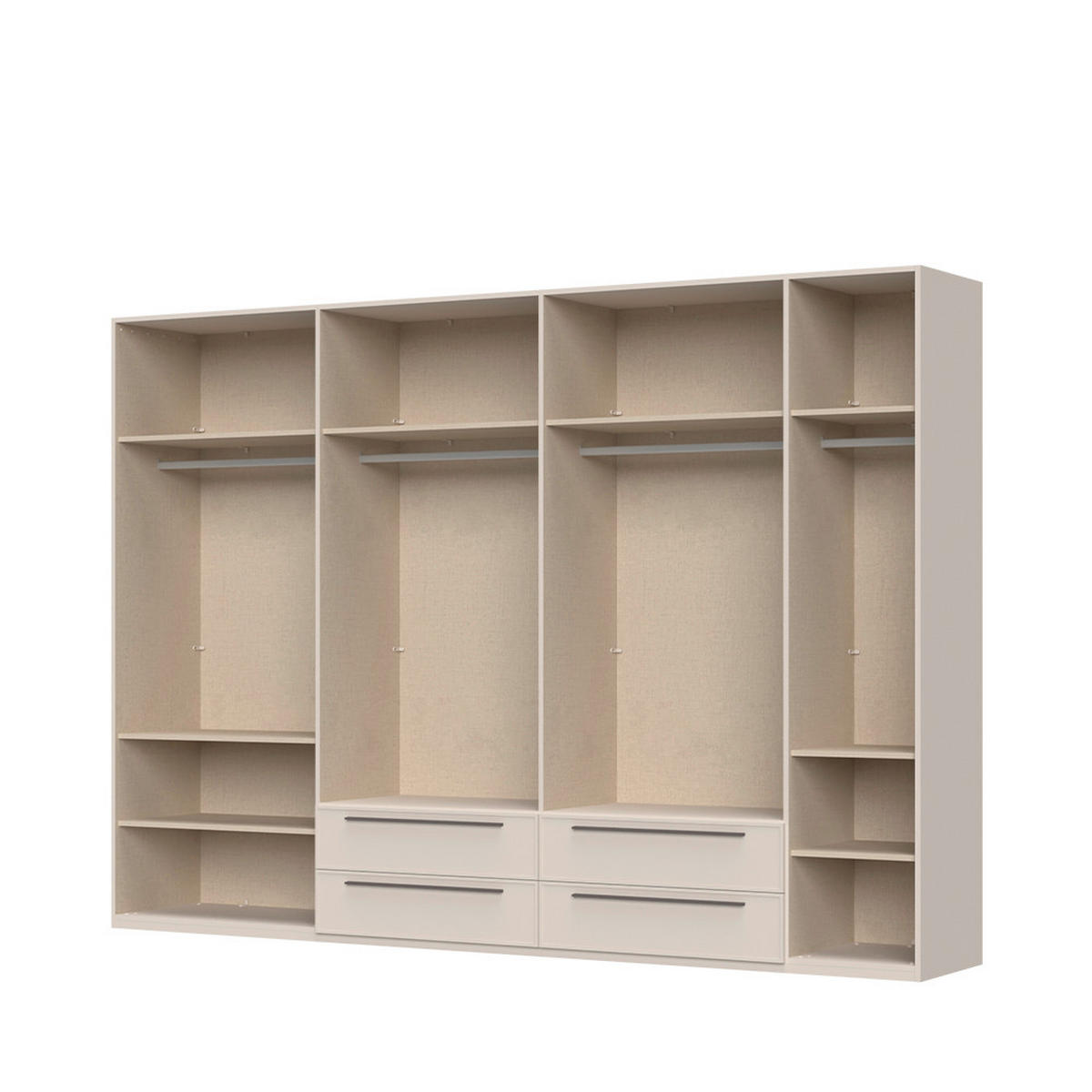 ORMAR SA KLASIČNIM VRATIMA  317/224/56 cm  - Dizajnerski, pločasti materijal (317/224/56cm)