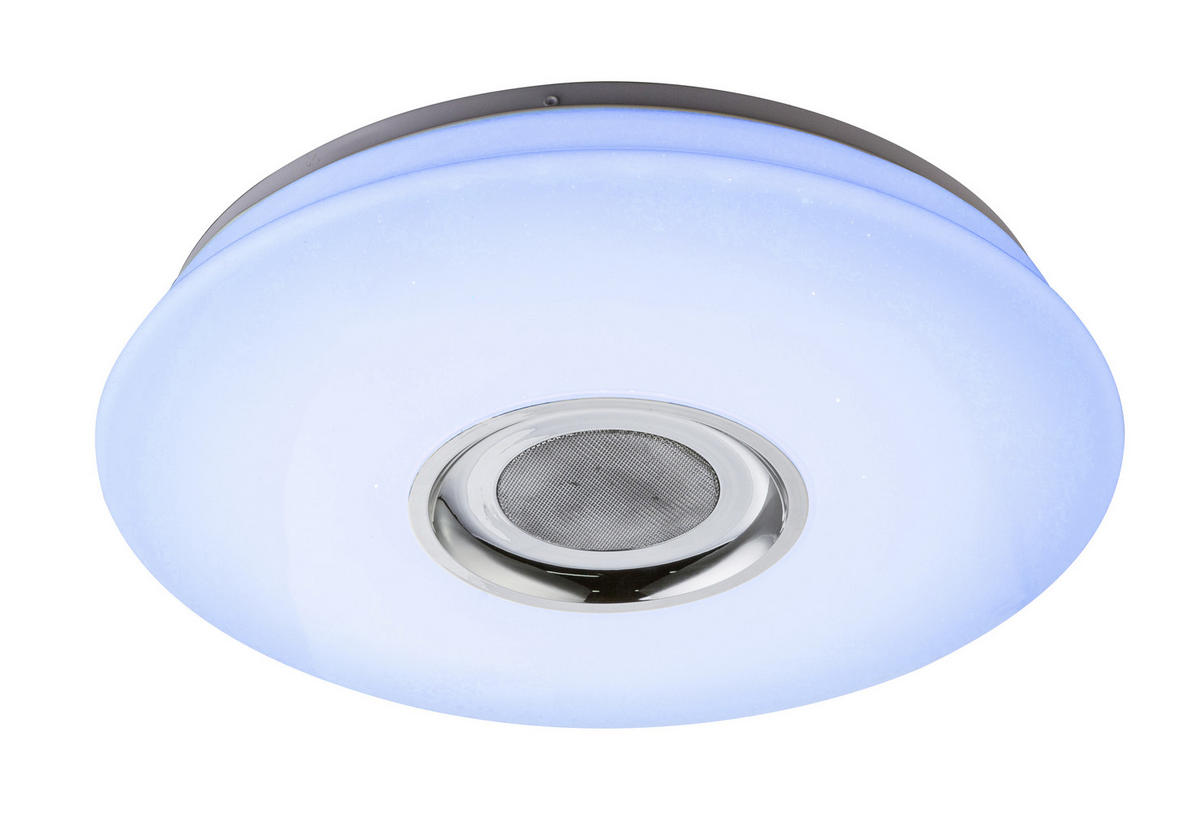 LED-DECKENLEUCHTE 18 W  40/7 cm    - Weiss, Basics, Kunststoff (40/7cm) - Globo