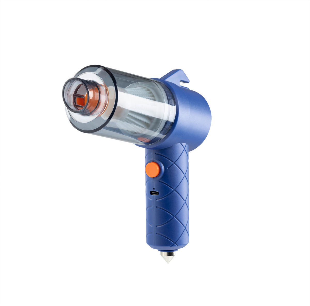 AKKU-HANDSTAUBSAUGER  - Blau/Orange, Basics, Kunststoff/Metall (33,5/17/5,5cm)