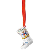 Ministiefel "Sternentänzer" 24 Weihnachtsleuchten 2024  - Multicolor/Weiß, MODERN, Keramik (5,5/5,5cm) - Hutschenreuther