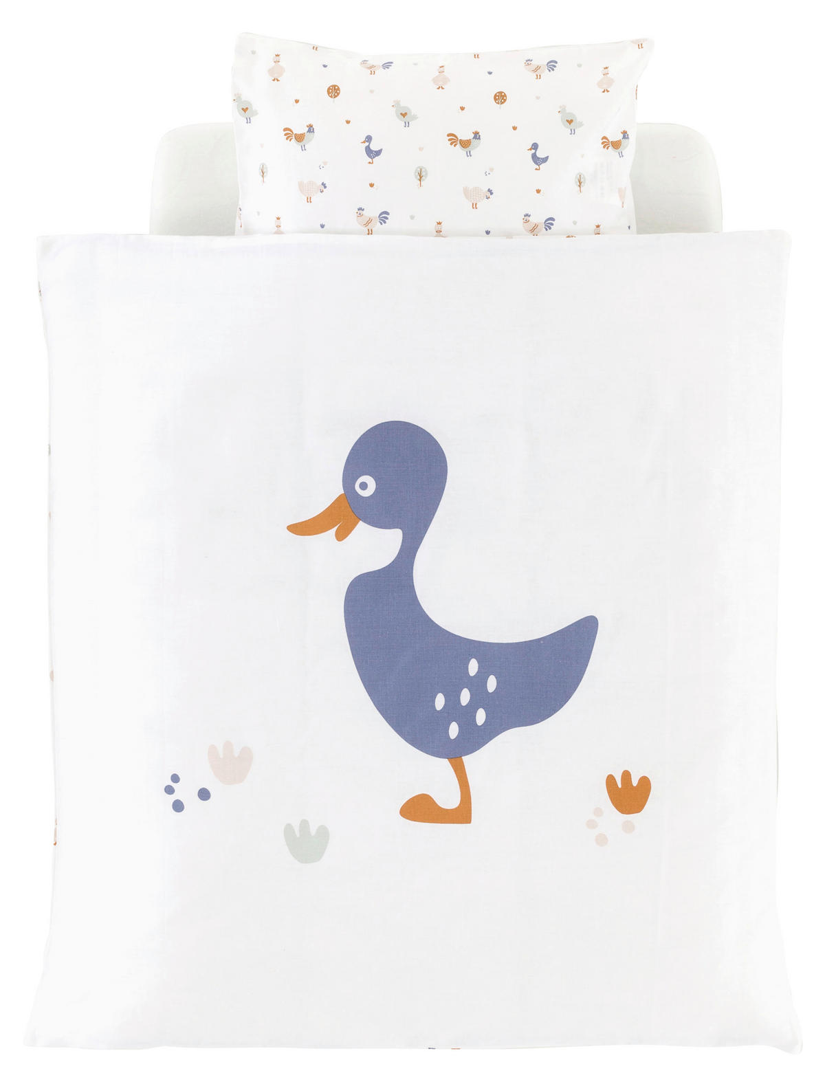 BABYBETTWÄSCHE 80/80 cm  - Multicolor/Weiß, Basics, Textil (80/80cm) - Träumeland