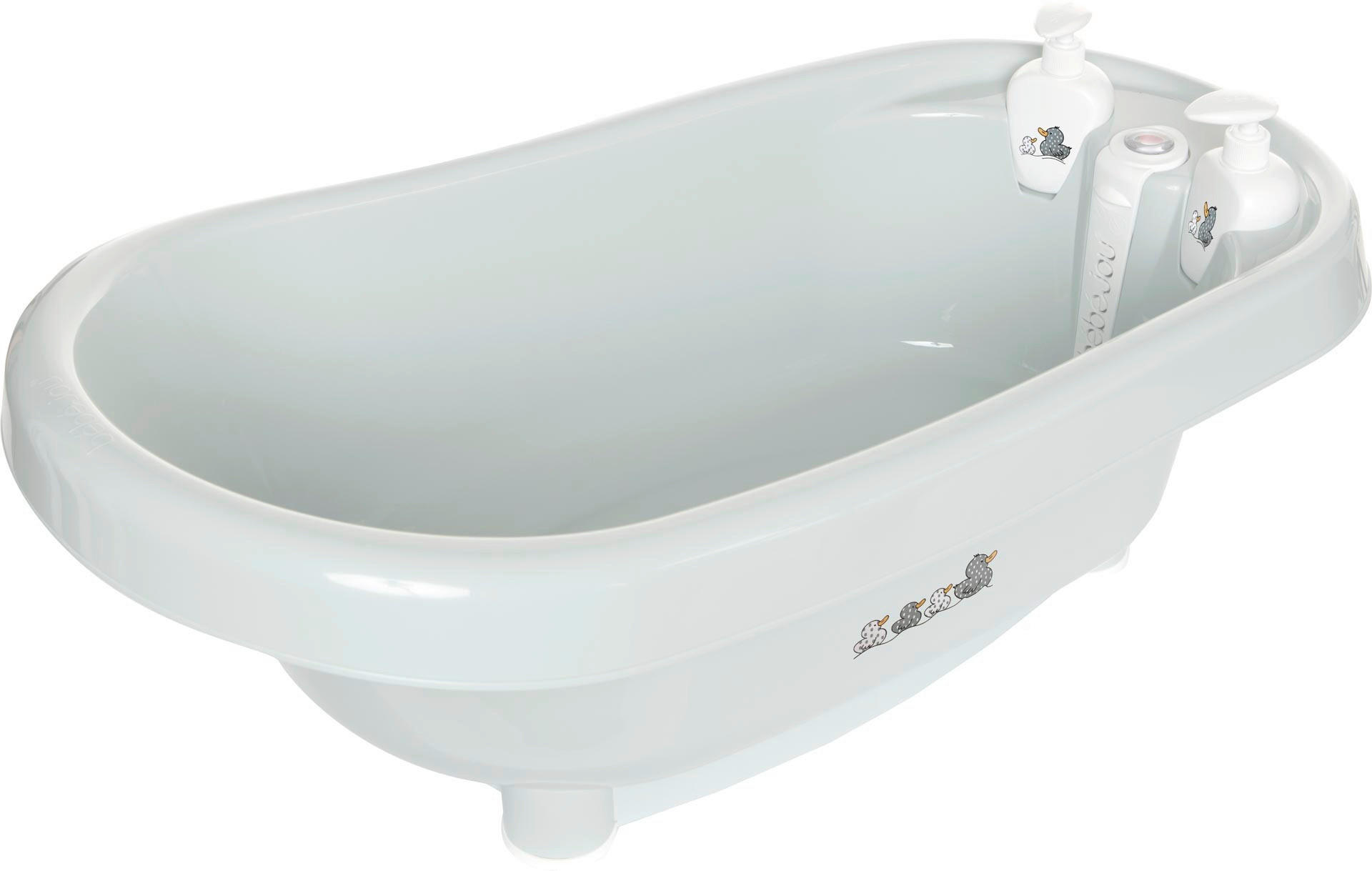 BABYBADEWANNE SEPP  - Pastellgrün, Basics, Kunststoff (83.5/40/32cm) - Bebe Jou