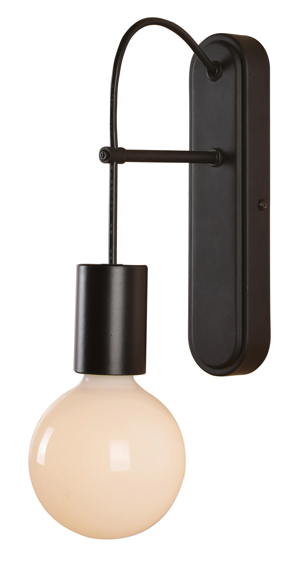 VÄGGLAMPA Alto 17/10/28 cm   - svart, Klassisk, metall (17/10/28cm)