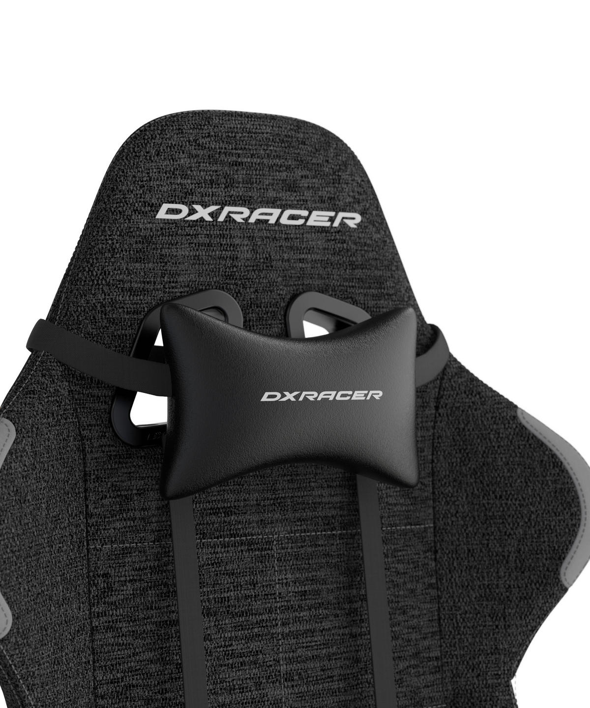 GAMINGSTUHL  in Grau, Schwarz  - Schwarz/Grau, KONVENTIONELL, Kunststoff/Textil (70/129/70cm) - Dxracer
