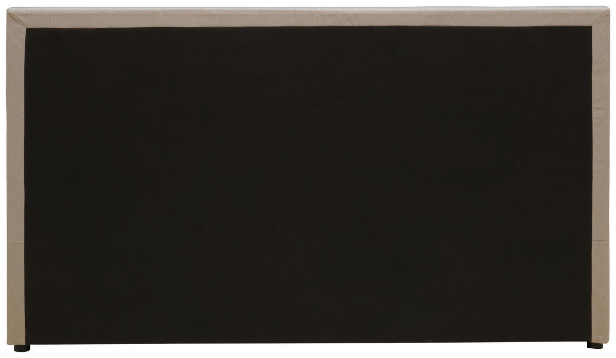 BOXBETT 120/200 cm  in Sandfarben  - Sandfarben/Schwarz, KONVENTIONELL, Holz/Kunststoff (120/200cm) - P & B