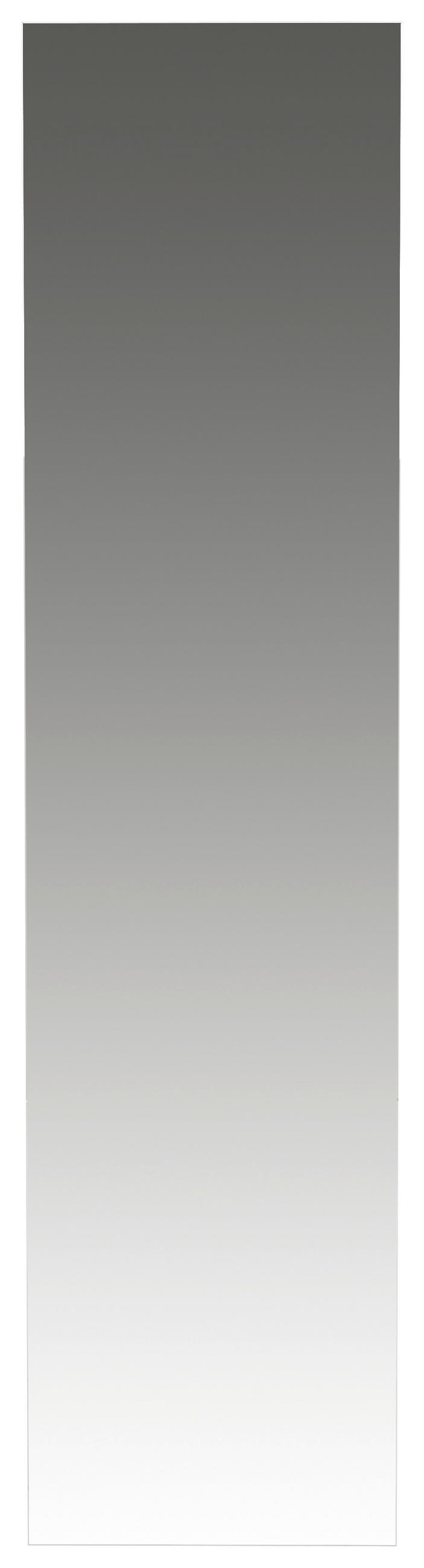 NÁSTĚNNÉ ZRCADLO, 42/170/3 cm,  - bílá, Design, kompozitní dřevo (42/170/3cm) - Novel