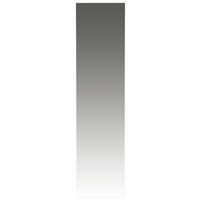 NÁSTĚNNÉ ZRCADLO, 42/170/3 cm,  - bílá, Design, kompozitní dřevo (42/170/3cm) - Novel