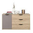 SIDEBOARD 148/83/41 cm - Eichefarben/Dunkelgrau, Design, Holzwerkstoff (148/83/41cm) - Hom`in SIDEBOARD 148/83/41 cm - Eichefarben/Dunkelgrau, Design, Holzwerkstoff (148/83/41cm) - Hom`in