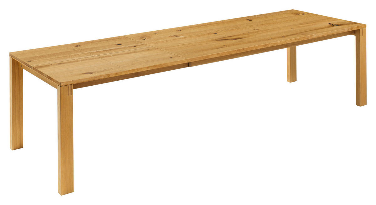 ESSTISCH in Holz 150(250)/100/75 cm  - Eichefarben, Design, Holz (150(250)/100/75cm) - TEAM 7