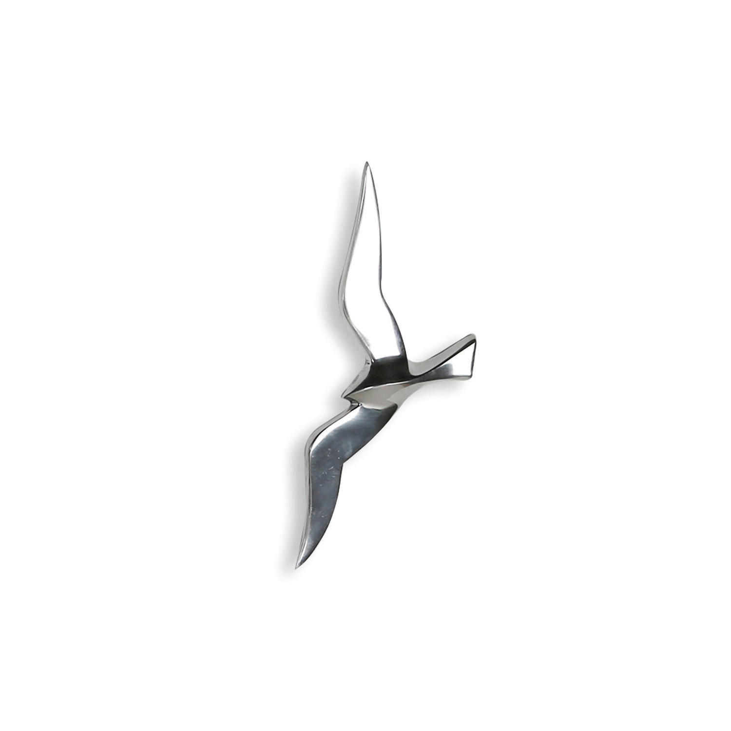 METALLBILD Tiere  - Silberfarben, Basics, Metall (14/34/2,5cm)