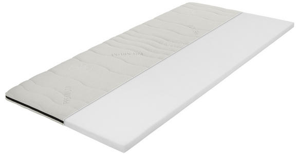 TOPPER 180/200 cm Höhe ca. 6 cm  - Weiß, Basics, Textil (180/200cm) - Sleeptex