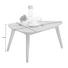 COUCHTISCH in Holz - Eichefarben, Design, Holz (70/50/35cm) - Linea Natura COUCHTISCH in Holz - Eichefarben, Design, Holz (70/50/35cm) - Linea Natura