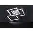 LED-DECKENLEUCHTE - Silberfarben, Design, Kunststoff/Metall (70/17/70cm) - Wofi LED-DECKENLEUCHTE - Silberfarben, Design, Kunststoff/Metall (70/17/70cm) - Wofi